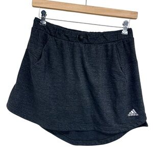 Adidas Heather Black Womens Active Skirt Medium